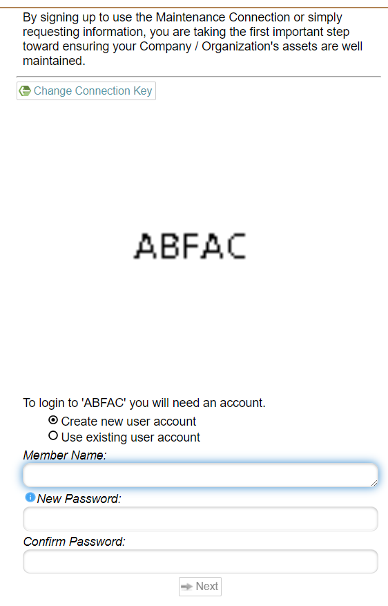 Member Login Info